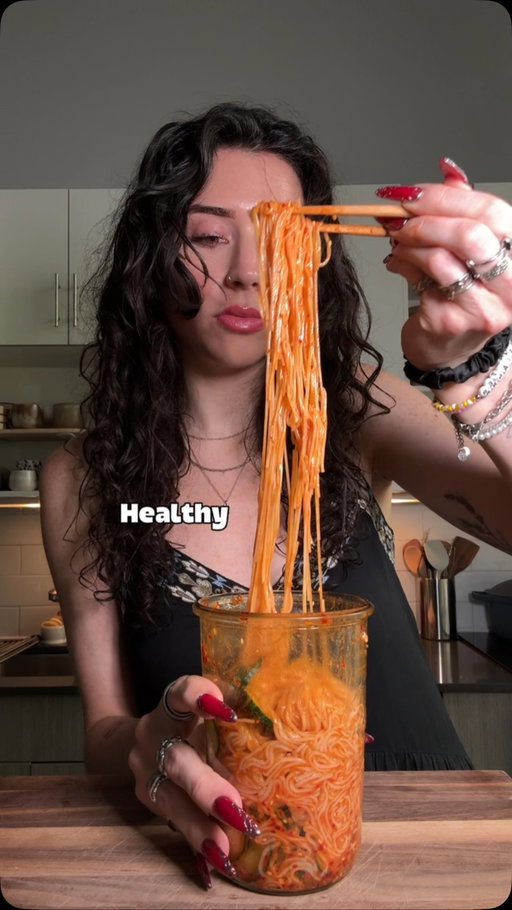 Spicy Korean cold noodles!! 

Sauce:
2-3 tbsp gochujang
1 tbsp gochugaru
2 tbsp soy sauce
2 tsp sesame oil
2 tbsp rice vinegar 
Honey (I just do to taste)
Minced garlic 

Somen noodles and cucumber. Even better with a runny egg

#healthyrecipes #noodles #easyrecipes #healthyfood