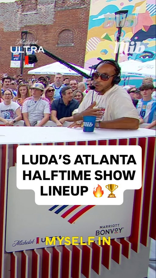 LUDACRIS’ ATL HALFTIME SHOW LINEUP OF DREAMS 🏆🔥

@michelobultra #MDL