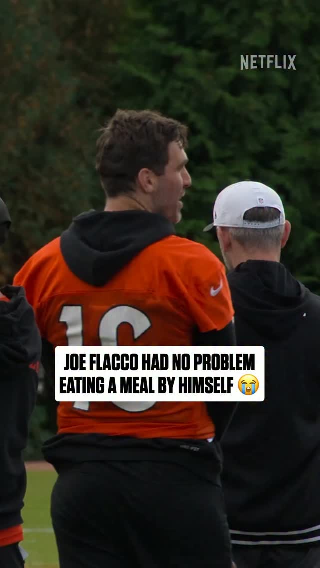 Sometimes sitting by yourself is pretty nice 🤣

Quarterback Season 3 now available on @netflix