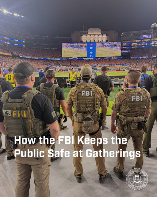 “We are ready to respond anytime, anywhere, to whatever the world throws our way,” said Assistant Director Devin J. Kowalski of the FBI’s Critical Incident Response Group (@fbi.cirg).

Learn about the FBI's critical role in keeping the public safe at special events like the World Cup at the link in our bio.