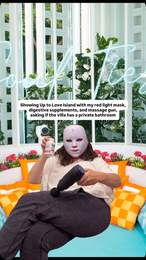 A hot new bombshell with tummy issues has entered the Villa. Where can we send in our audition tape @loveislandusa for S9? #loveisland #physicianschoice #trending