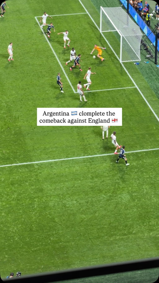 🤯 Argentina 🇦🇷 completes an incredible comeback against England 🏴󠁧󠁢󠁥󠁮󠁧󠁿
