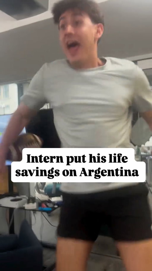 Intern reacts to Argentina’s winning goal