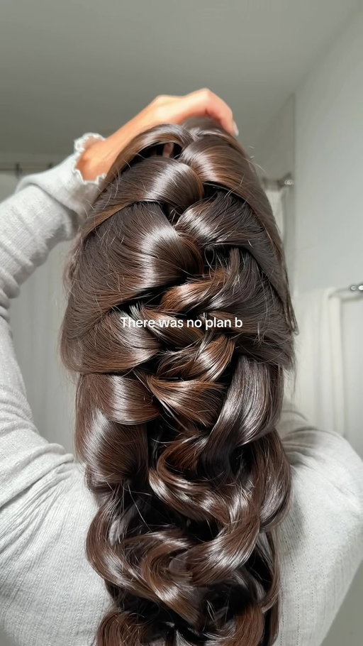 ‼️PSA my hair was braided in the first video and I took it out and brushed it! My hair did NOT go from wavy to straight I’ve always had 1A hair! You a real one if you read this and don’t comment “wait so your hair was wavy before?” 💫🫶🏼🤍 #hair #hairvideo #trend #hairinspo #hairtransformation