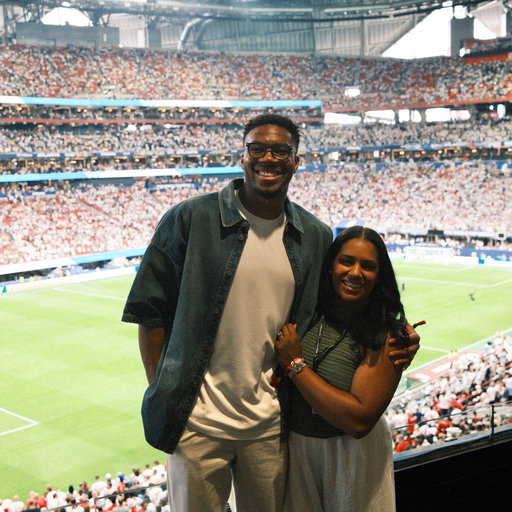 Dad, I just went to a World Cup match🙏🏽