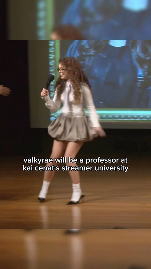 professor @valkyrae 🫡

#valkyrae #kaicenat #streameruniversity