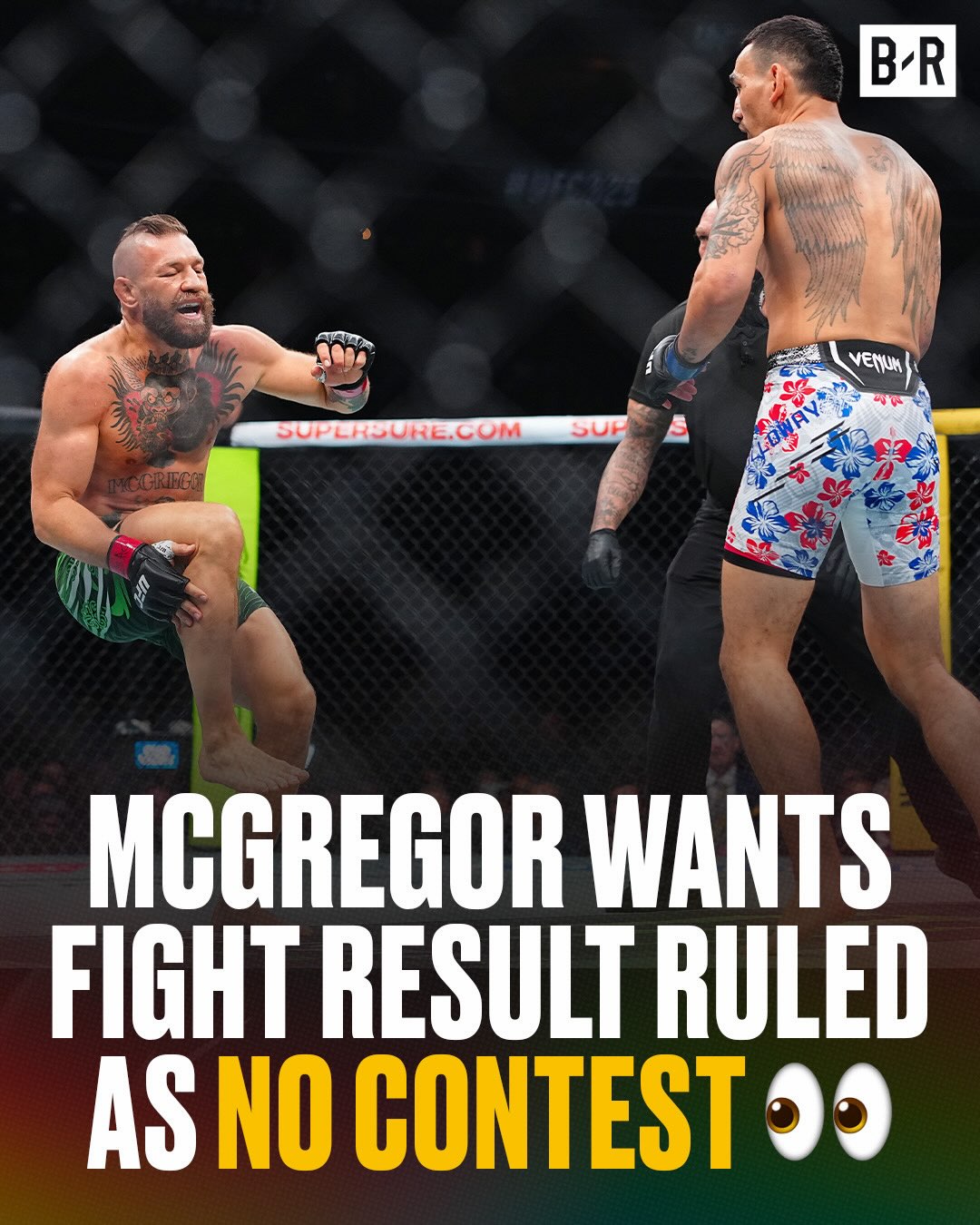 Conor McGregor requests a NO CONTEST ruling instead of a LOSS in his fight against Max Holloway 😮

(via @thenotoriousmma)