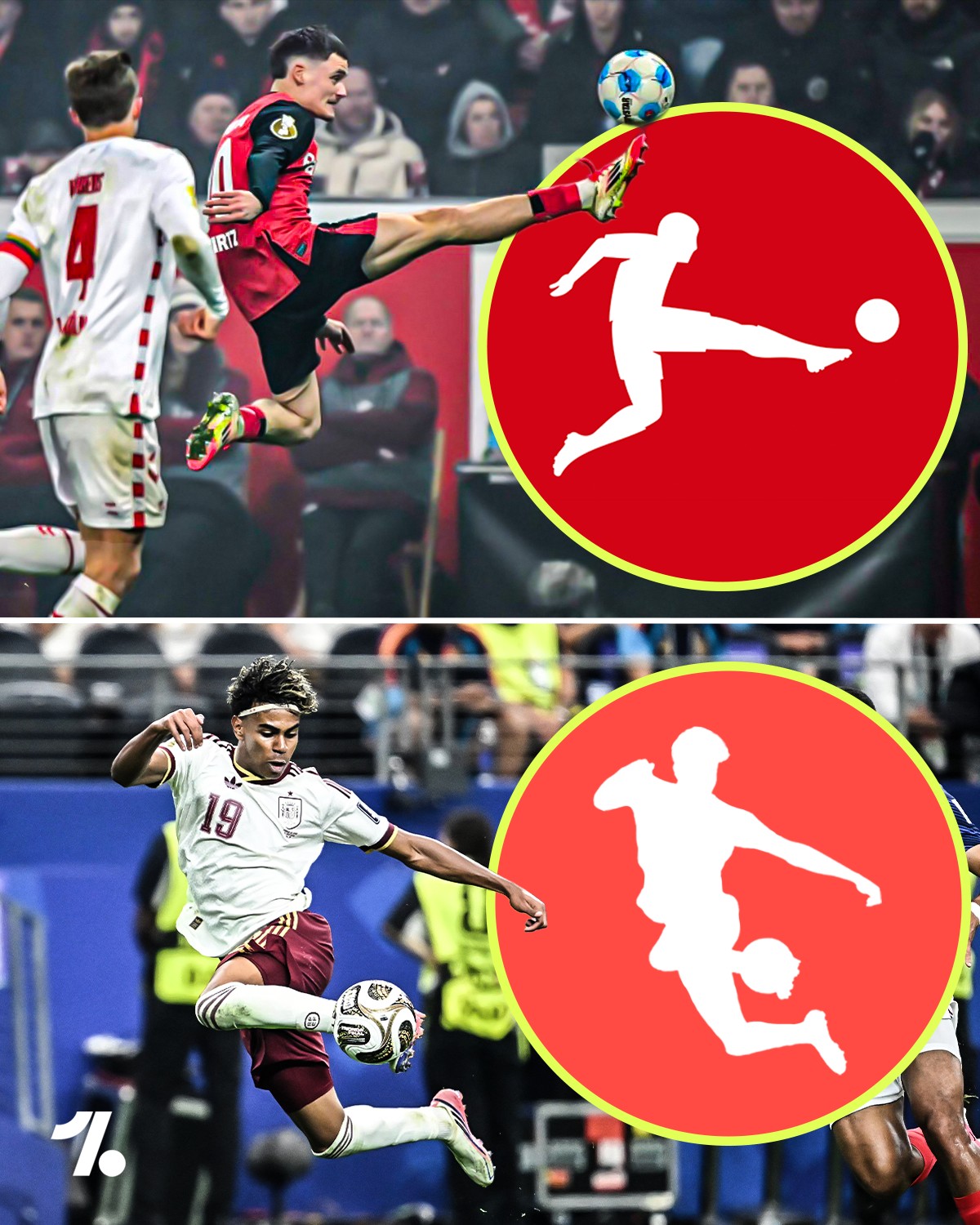 Florian Wirtz once recreated the Bundesliga during his time at Leverkusen...if Spain win the World Cup, we feel it's only right for LaLiga to change their logo to this image of Lamine Yamal 😮‍💨📸