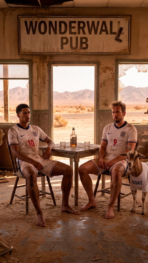 Bellingham and Harry Kane are the newest passengers on the World Cup 2026 eliminated players’ van. Who’s next?

Created with @higgsfield.ai

#worldcup2026 #fifaworldcup #bellingham #harrykane #cristianoronaldo