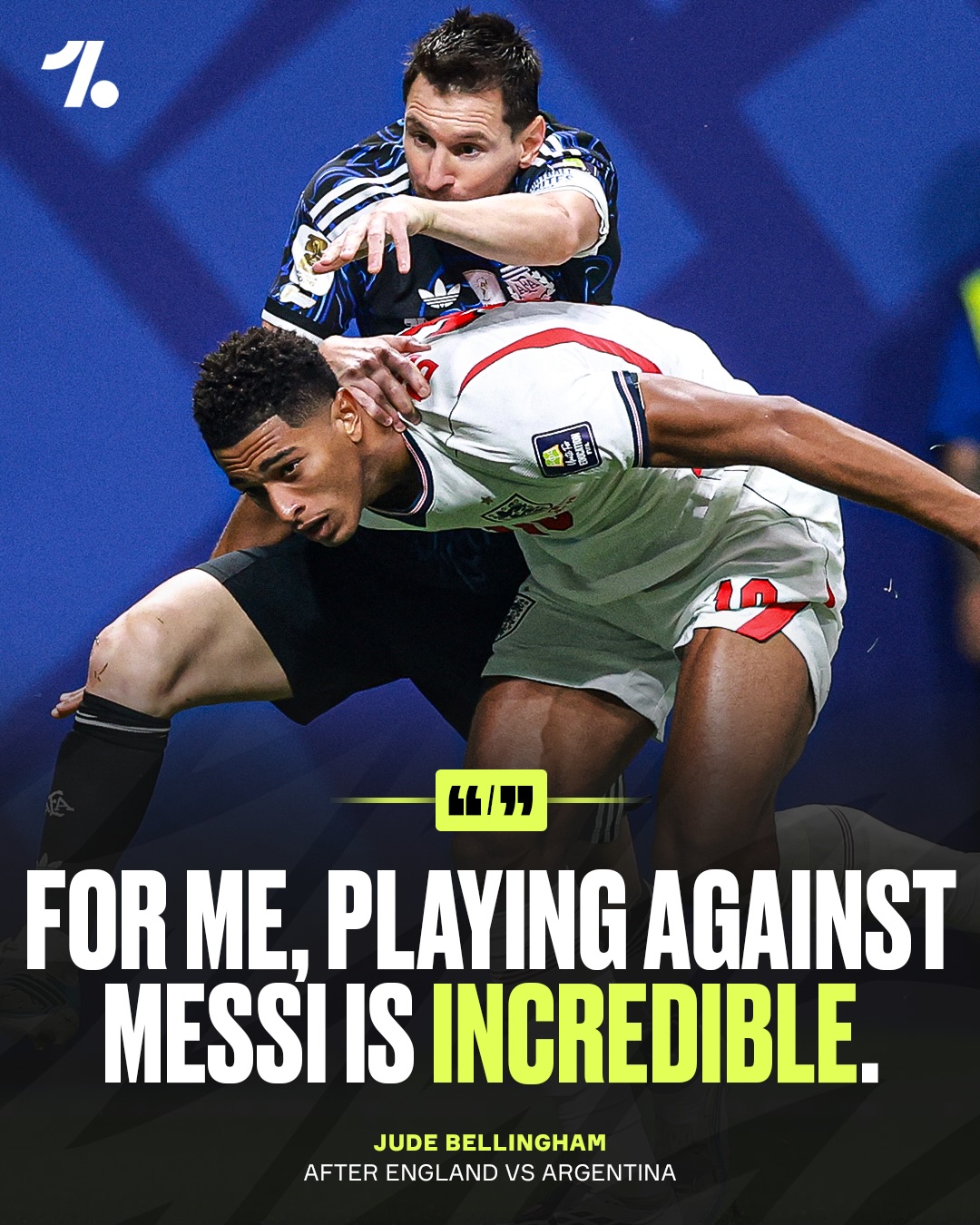 Tempers may have flared at full-time, but Jude Bellingham made sure he took the time to show respect to Lionel Messi once the dust began to settle 🤝🐐