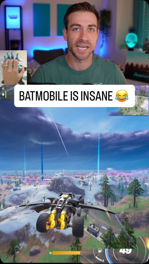 Batmobile FLIES LOL

#fortnite #fortniteupdate #fortnitedc #gaming #fortnitedaily