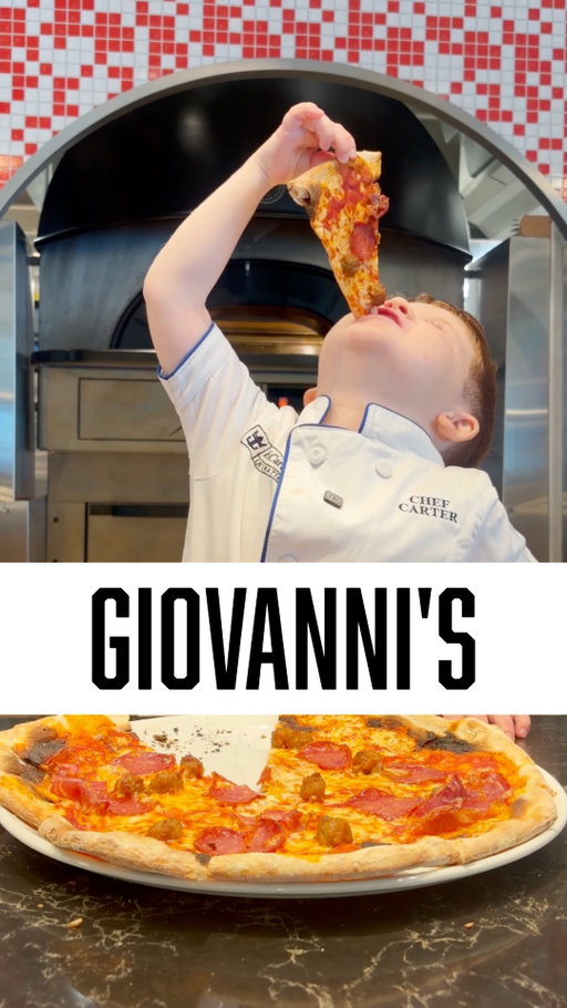🍕 Chef Carter reporting for duty! Made my very own pizza at Giovanni’s on Legend of the Seas… and yes, it tasted even better than it looked! 🤌 AD #Royalpartner  #legendoftheseas #chef