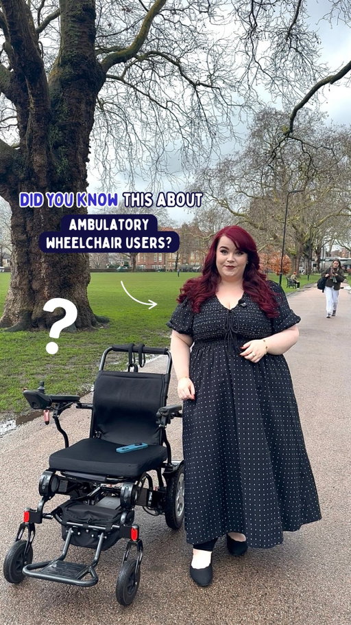 Some days I walk, some days I wheel, and on both days, I’m still Disabled.

Did you know that around 1 in 3 wheelchair users can actually stand or walk in some capacity? ♿️

Being an ambulatory wheelchair user means mobility can change day to day, hour to hour. Using a wheelchair isn’t “giving up”, it’s a tool that gives people more freedom, independence, and energy to actually participate in life.

So this is your reminder not to make assumptions about anyone! 🙌

Disability looks different for everyone, and it isn’t defined by a single moment.

What’s something you wish more people understood about Disabled life? 👇

#Sociability #AmbulatoryWheelchairUser #WheelchairLife #DisabilityAwareness #DisabledCommunity