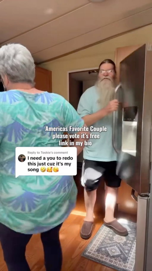 #americasfavoritecouple please vote it’s free 🔗in my bio #papaandgrama #married47years #lovegrama #gramacarolyn *reposted video from last year