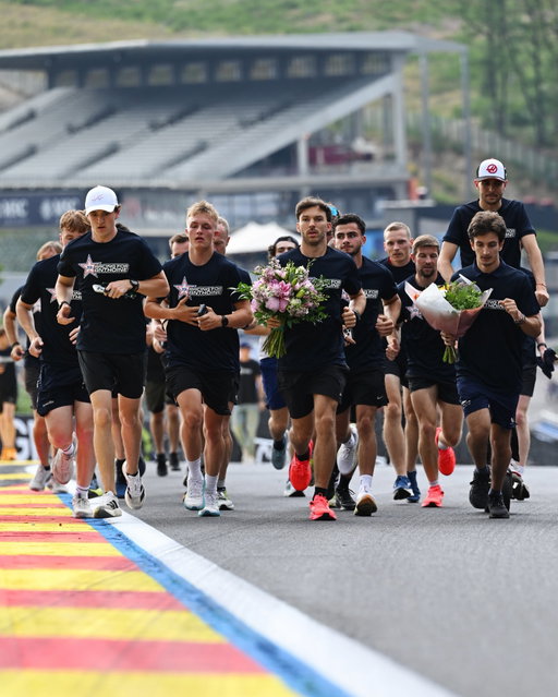 Always in our hearts ❤️

The Formula 1, Formula 2 and Formula 3 paddocks came together on Thursday at Spa to remember much-missed friends and talented racers Anthoine Hubert and Dilano van ’t Hoff