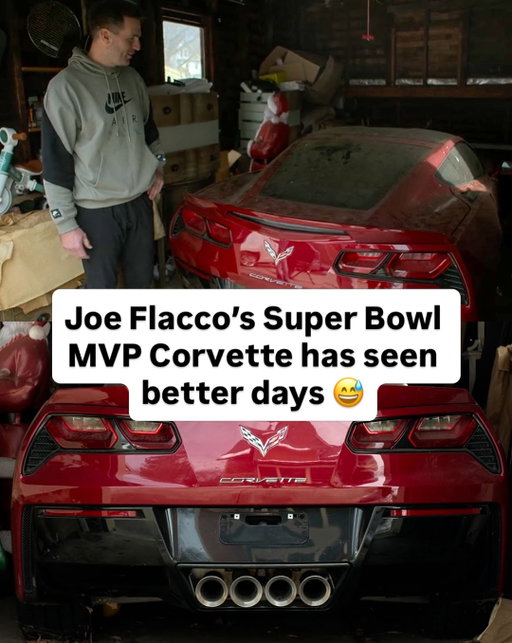 “This car would not start. No chance.”

The Corvette Joe Flacco was awarded after winning Super Bowl MVP definitely has seen better days 😅

Quarterback Season 3 is now playing.