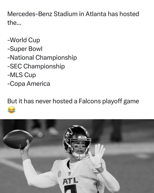 The Falcons are really a disappointment 💀

The Falcons have become one of the NFL’s most frustrating franchises. Despite having talented players like Bijan Robinson, Drake London, Chris Lindstrom, and Jessie Bates, they haven’t turned that talent into consistent winning. They’ve finished 8-9 in back-to-back seasons, missed the playoffs for years, and have developed a reputation for finding painful ways to lose close games. 

What’s even more frustrating is that Atlanta is rarely terrible enough to earn a top draft pick, but rarely good enough to be a real contender. They’ve cycled through coaches, quarterbacks, and front-office changes while never breaking through. Going into 2026, there’s still plenty of uncertainty, especially at quarterback, and many analysts believe they’ll once again be fighting just to stay around .500 rather than competing for a championship. 

For Falcons fans, the biggest disappointment is that the team has had the talent to be much better. Ever since the infamous 28-3 Super Bowl collapse, it feels like the franchise has struggled to escape that shadow. Every offseason brings hope, but every season seems to end with another missed opportunity. Until they prove they can consistently win meaningful games, they’ll continue to be viewed as one of the NFL’s biggest underachievers.