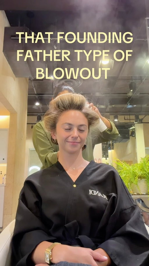 That Founding Father Type of Blowout>> So good @venneladoeshair #blowout #nycblowout #hairinspo
