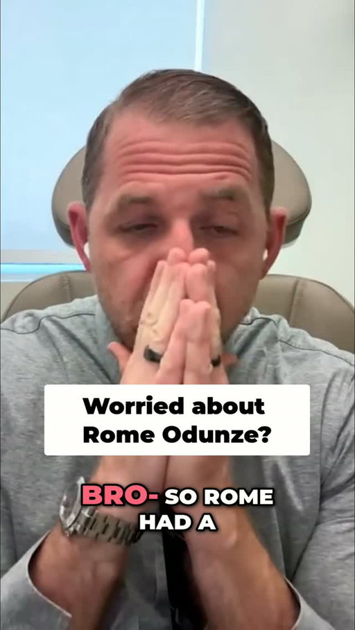 Thoughts on Rome's foot injury #bdge #bdgefantasy #bdgefantasyfootball #fantasyadvice #fantasydraft #nfl
