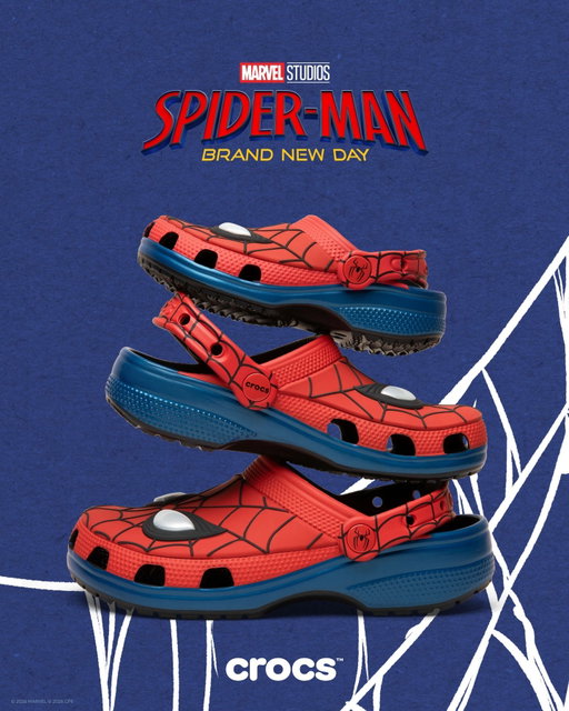 Step into the Spider-Verse. 🕸️

Crocs' new Spider-Man collection just swung in with new styles for the whole family!

Available now at Foot Locker and Kids Foot Locker.