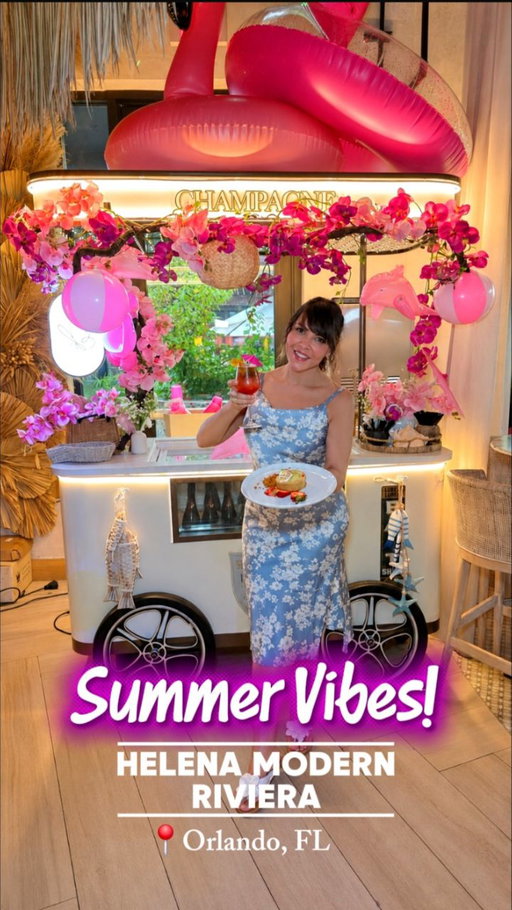 ✨ POV: You found Orlando’s most enchanting summer escape… and it’s only here for a limited time. ✨
@helenamodernriviera

Step into Helena Modern Riviera — where Mediterranean elegance meets summer magic. 🌊✨

Imagine sipping a vibrant Drunken Siren cocktail while the lights sparkle around you, indulging in a dreamy Paelletto filled with fresh seafood and saffron flavors, and ending the night with the unforgettable Bliss Cake — a little slice of heaven with lemon mousse, raspberry, and white chocolate. 🍋🤍

But hurry… this isn’t forever. 🌴
The Endless Summer Pop-Up Menu is here for a limited time, bringing coastal vibes, stunning views, and dishes that are almost too beautiful to eat.

💙 Add this to your Orlando summer bucket list before it disappears.

📍Helena Modern Riviera | ICON Park Orlando

#OrlandoFoodie #OrlandoEats #OrlandoRestaurants #OrlandoDateNight #OrlandoFoodies CentralFloridaFoodies ICONPark SummerInOrlando