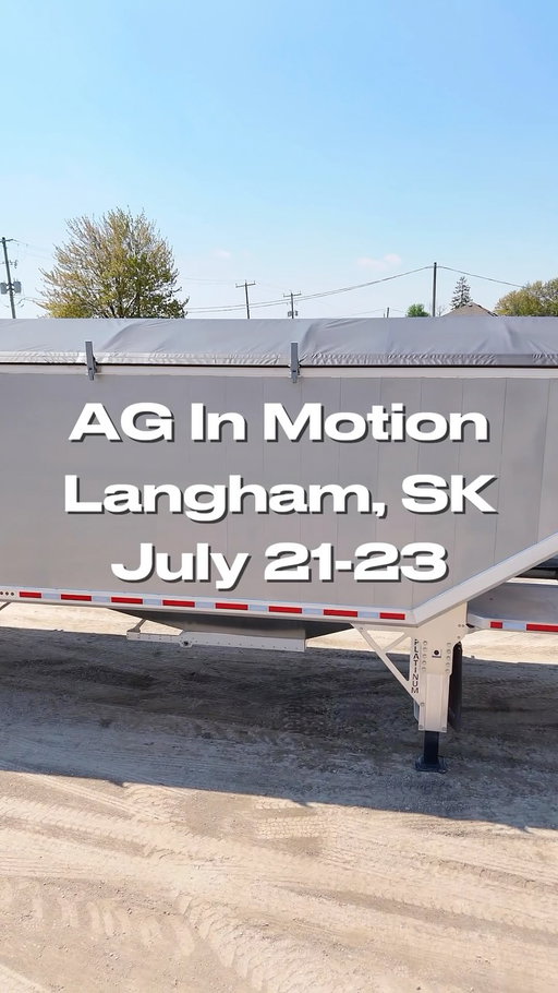 See you soon! @aginmotion 

#aginmotion #farmshow #graintrailer #farming #platinumtrailers