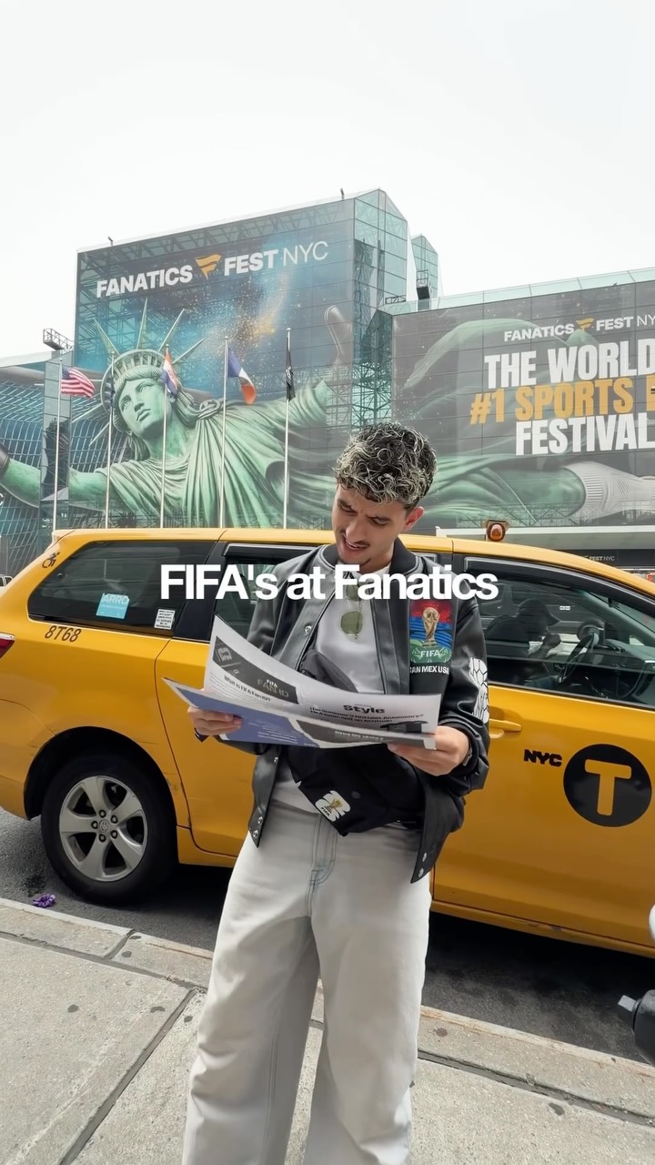 The #FIFAWorldCup energy is in New York / New Jersey! 🇺🇸

Make sure to visit the @fanatics fest, see you there. 🤩