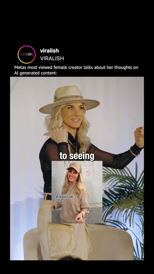 AI Content might get mixed reviews and it might get views…

But, that doesn’t mean you have to only make AI content…

Learn how to leverage what gets attention to promote your brand, product or service

If you wanna learn more about how I did this, so you can do it with your content

Follow me and comment the word IDEAS,

i’ll send you a free playbook to coming up with viral ideas