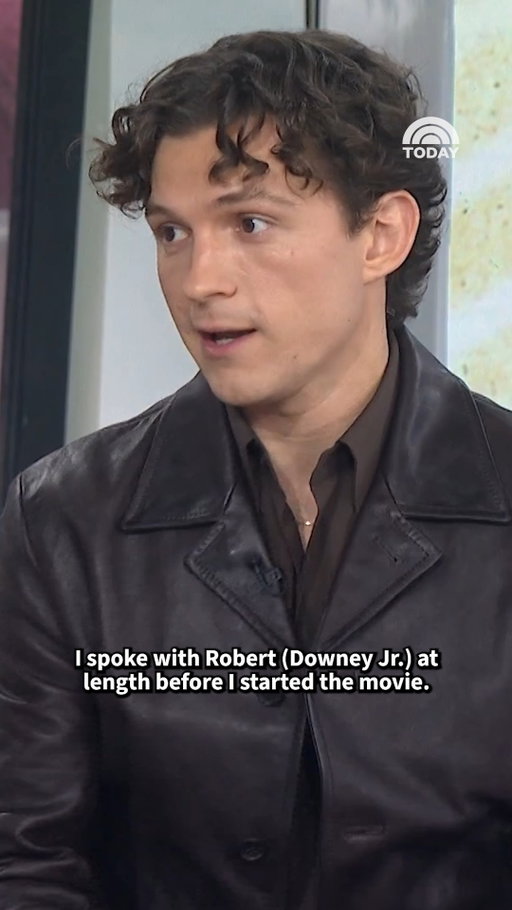 Tom Holland recalls receiving support and guidance from veteran actors that have worked with Christopher Nolan previously, from Robert Downey Jr., who worked with Nolan in "Oppenheimer," to "The Odyssey" co-stars Anne Hathaway and Matt Damon, who have starred in other Nolan films. 

"I really feel like I left this experience a better actor," Holland shared on TODAY.