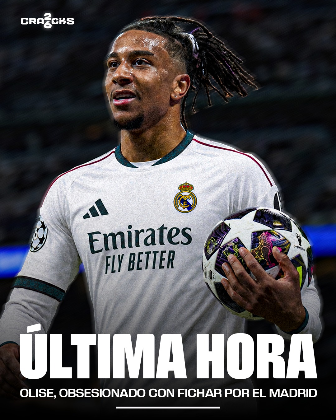 🚨 OLISE ESTÁ OBSESIONADO CON FICHAR POR EL REAL MADRID

🤍 Según Foot Mercato, el francés quiere abandonar el Bayern este verano y ya preguntó a Mbappé y Tchouaméni cómo es el ambiente interno del Madrid.

💰 Florentino Pérez lo considera un futuro Galáctico, pero la operación podría alcanzar entre 200 y 250 millones de euros.

👀 El Bayern se niega a venderlo y el Madrid podría necesitar una gran salida para financiar el fichaje, incluso la de Vinícius si no renueva.