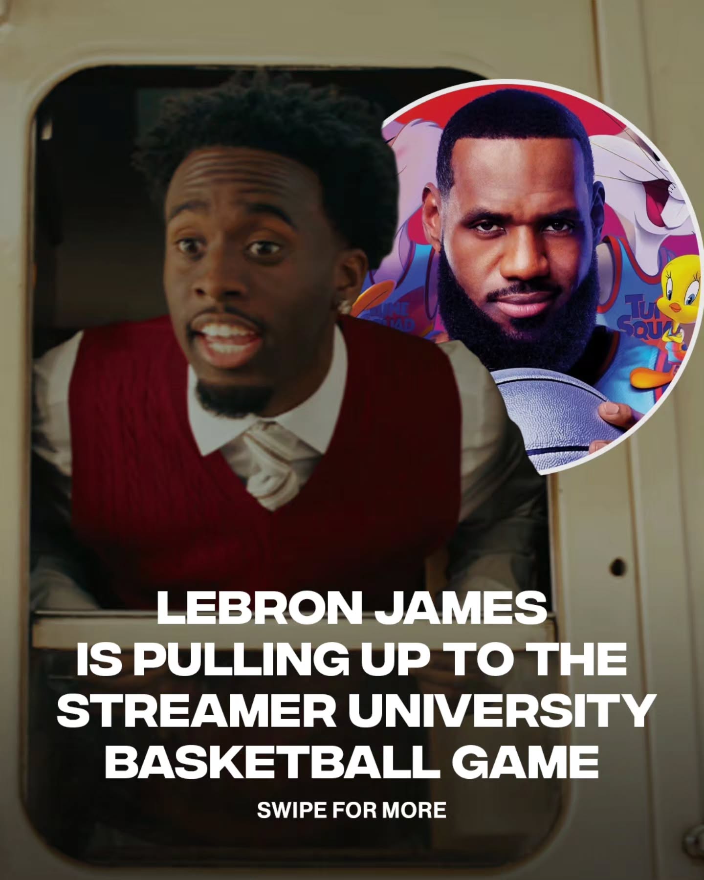 LeStreamer University 👀🏀

Lizzo seemingly revealed that LeBron James will be attending the Streamer University basketball game this Saturday before it was officially announced.

📷 Agent/ Kai Cenat/ Proximity Media