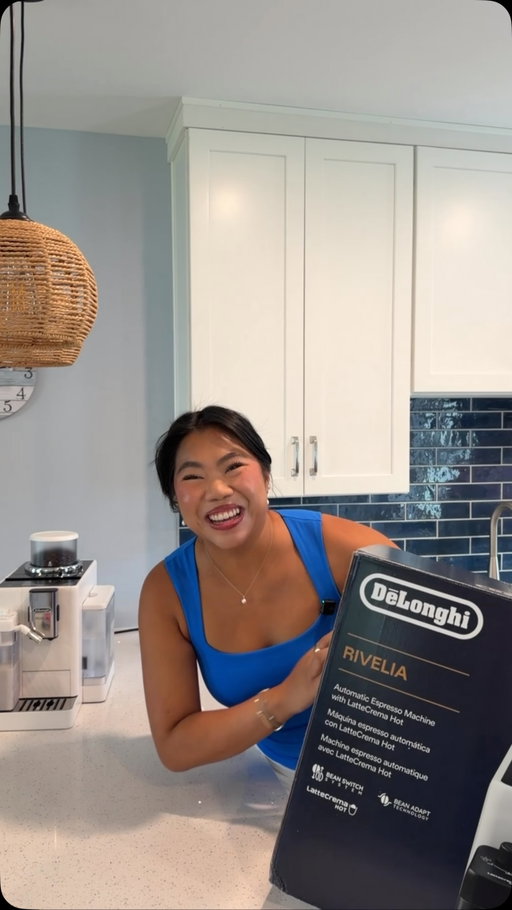 #Ad make the PERFETTO coffee order with me using my De’Longhi Rivelia machine @delonghiofficial