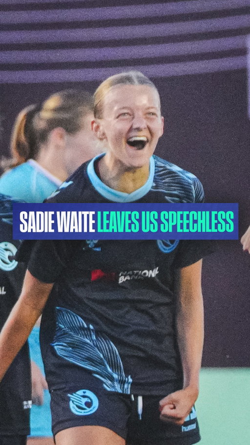 Sadie Waite with a showstopper 🤩