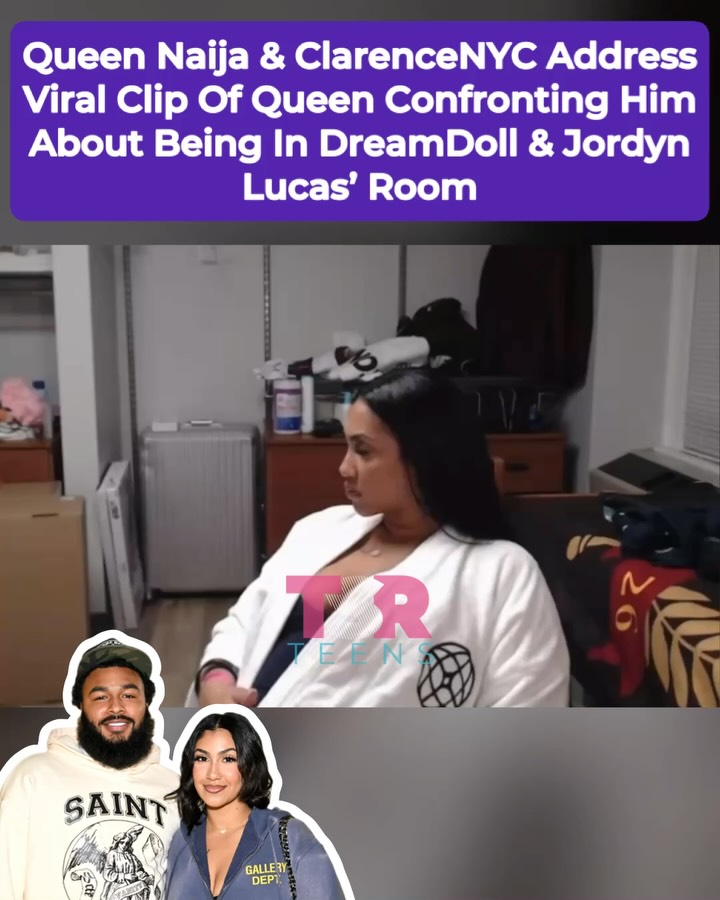 #QueenNaija and #ClarenceNYC had an intense discussion in their dorm at Streamer University after a viral clip showed Queen confronting him about being in #DreamDoll and #JordynLucas’ room. 
_____________________________________
Clarence admitted the moment left him feeling discouraged from collaborating with other creators and argued there’s a double standard when it comes to how their interactions are perceived. Meanwhile, Queen explained that her reaction was genuine, saying it’s hard not to respond when the chat brings something to her attention. TeaMates, what’s your thoughts? (SWIPE) (📸: @gettyimages) ✍🏽: #TSRStaffKH