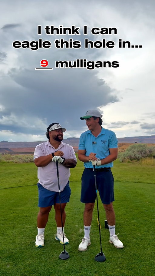 🚨Mulligan Challenge with Big Mo🚨
•
Let’s see if he can do it with an Eagle🦅
•
#malosigolf #golf #dribblegolf