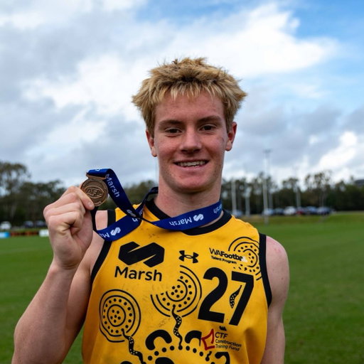The Warner legacy continues as our co-captain Troy Warner wins the Kevin Sheehan Medal as the best overall player in the AFL National Under-16s Championships to go with the WA State 16s MVP award. 🏅 🏅 

Well done, skip 🫡