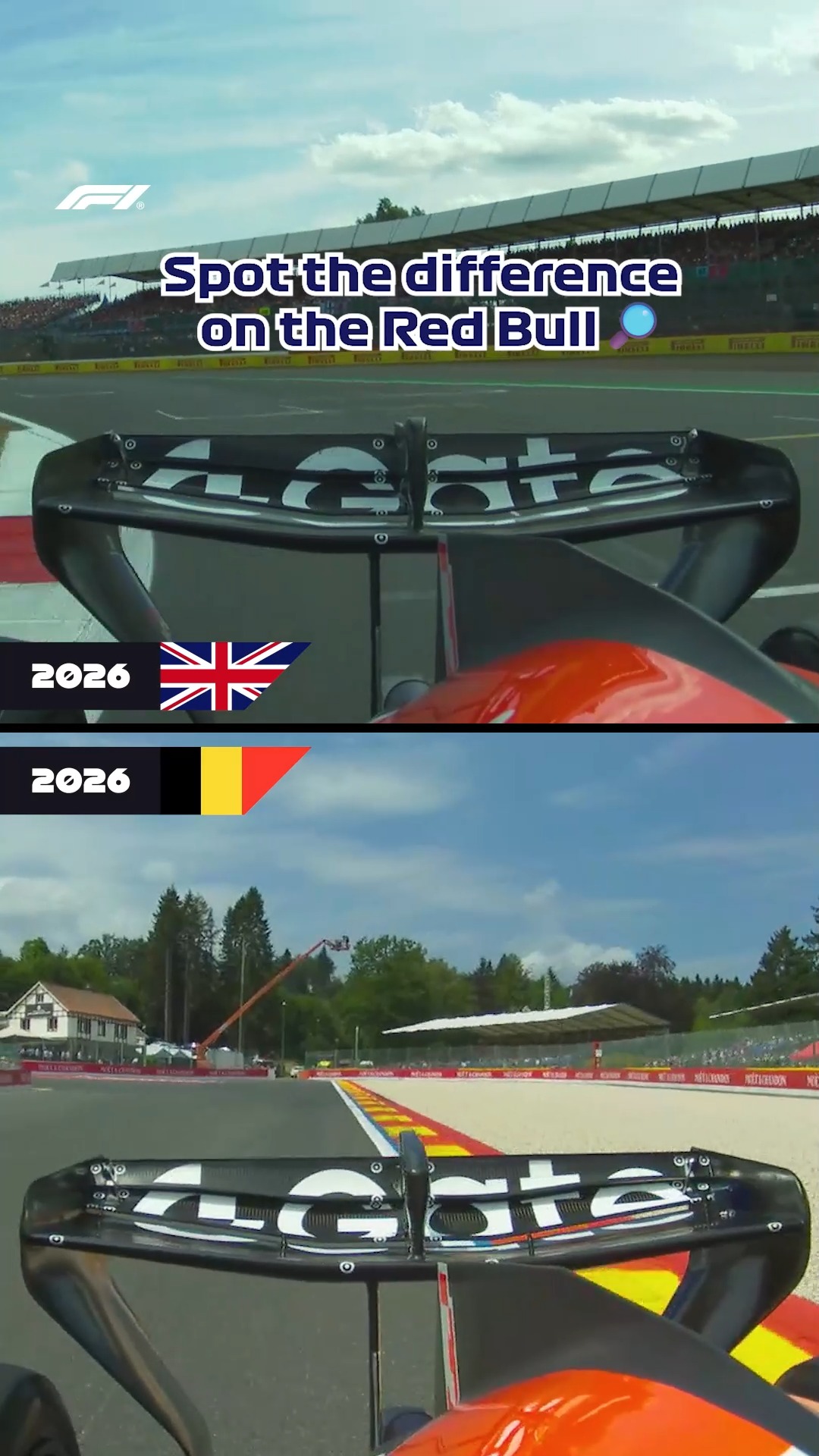 Silverstone ➡️ Spa

No macarena wings in sight on the Red Bulls this weekend, with the team running the more conventional style of rear wing active aero in Belgium 🕺⛔️

#F1 #Formula1 #BelgianGP