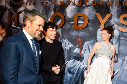 There are movies where you are challenged and fulfilled creatively and there are jobs where you meet wonderful people. The Odyssey is BOTH. Being a part of this epic adventure has been one of the greatest pleasures of my career. I couldn’t be more grateful for the experience and the lessons I’ve learnt. Thank you to our amazing crew for going the distance, thank you to our wonderful cast for shepherding me through this whirlwind and thank you to Chris and Emma for your guidance and giving me the opportunity of a lifetime. I couldn’t be prouder of everyone involved. The Odyssey is out now! Enjoy it on every and all formats you can and I’ll see you soon.