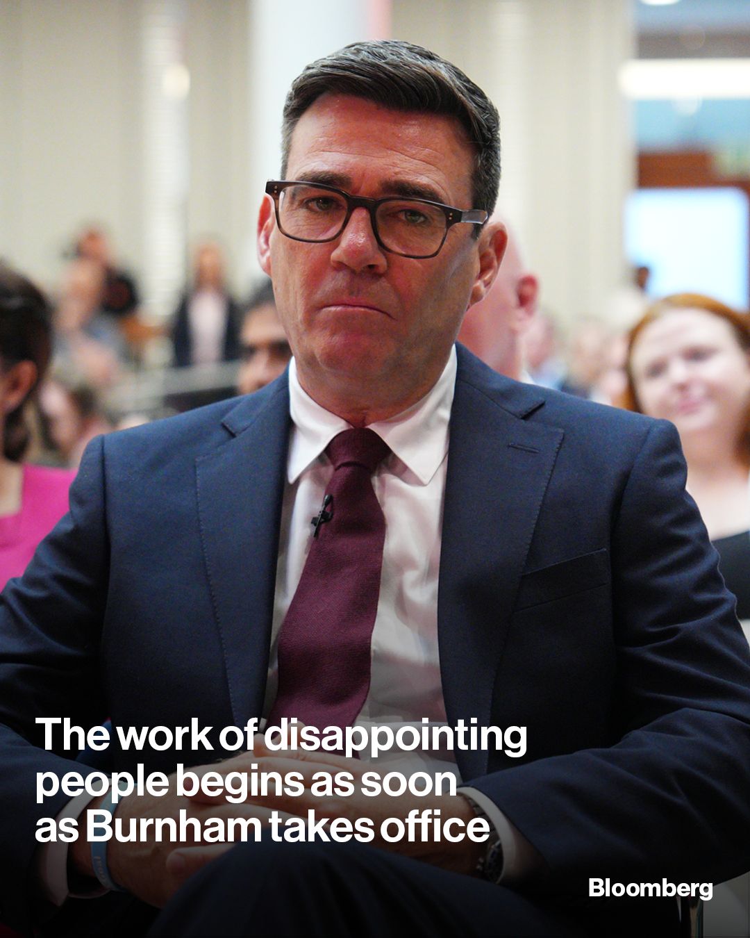 Andy Burnham is about to become the UK prime minister. If he's going to survive in the job, he'll need to change Westminster before it changes him. Tap the link in our bio for more.

📷: Carl Court / Getty Images