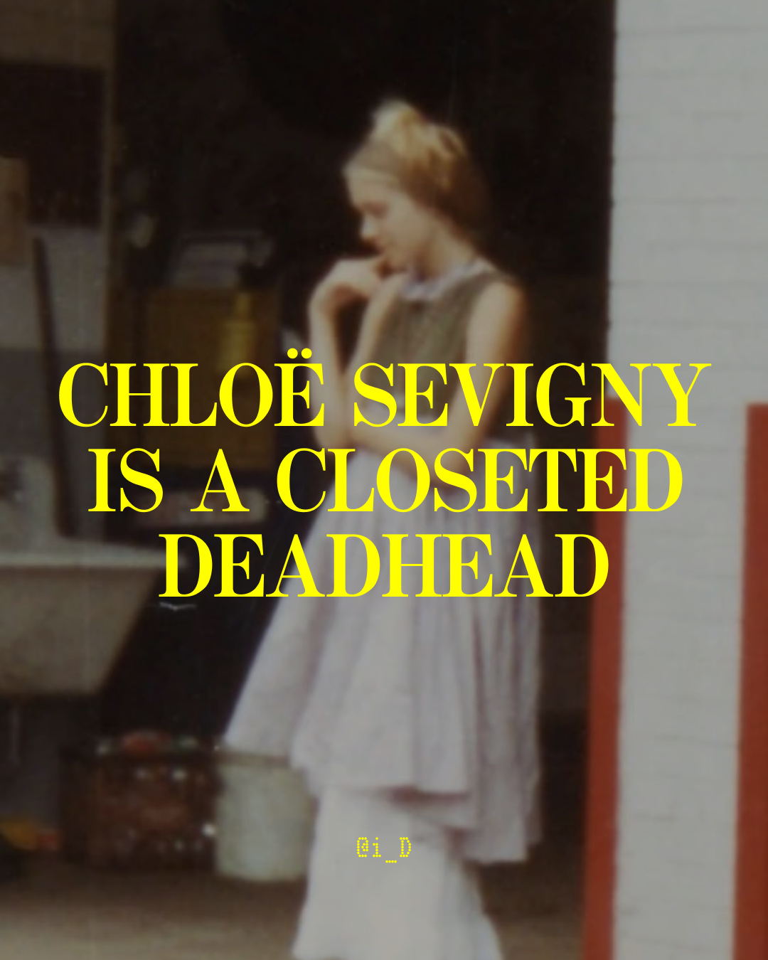 Chloë Sevigny and Mischa Richter snuck into their first Grateful Dead show together at 17 at Madison Square Garden. “There was no deodorant,” Sevigny recalls. “The whole thing smelled rank.”⁠
⁠
It does seem a bit jarring that Sevigny, the commanding downtown style chieftain and famous hater of New York City’s West Coast counterpart, is a fan of the Dead. The band represents everything the downtown scene is not: freewheeling, earnest, woo. ⁠
⁠
At the link in bio, Sevigny and Richter dive into their deep love for the Dead ahead of their new documentary on the earnest rock legends.⁠
⁠
⁠
Written by @emmamaddenisgaylol⁠
Images courtesy @chloessevigny @mischarichter⁠