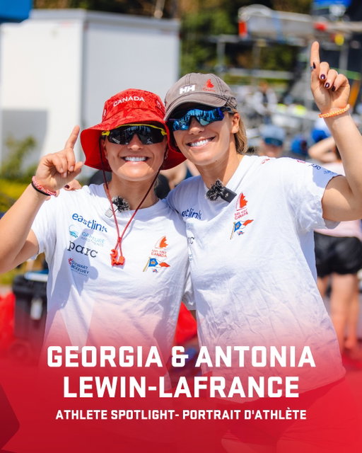 🌟 Athlete Spotlight: Meet Georgia and Antonia Lewin-LaFrance, Canadian sisters navigating the seas together since 2018.⁣
⁣
Swipe to get to know their journey and what’s next as they set their sights on LA 2028. 👀⛵️⁣
⁣
-⁣
⁣
🌟 Portrait d’athlète : Rencontrez Georgia et Antonia Lewin-LaFrance, deux sœurs canadiennes qui naviguent ensemble depuis 2018.⁣
⁣
Découvrez leur parcours, leurs moments marquants et la suite de leur aventure sur la route vers LA 2028. 👀⛵️