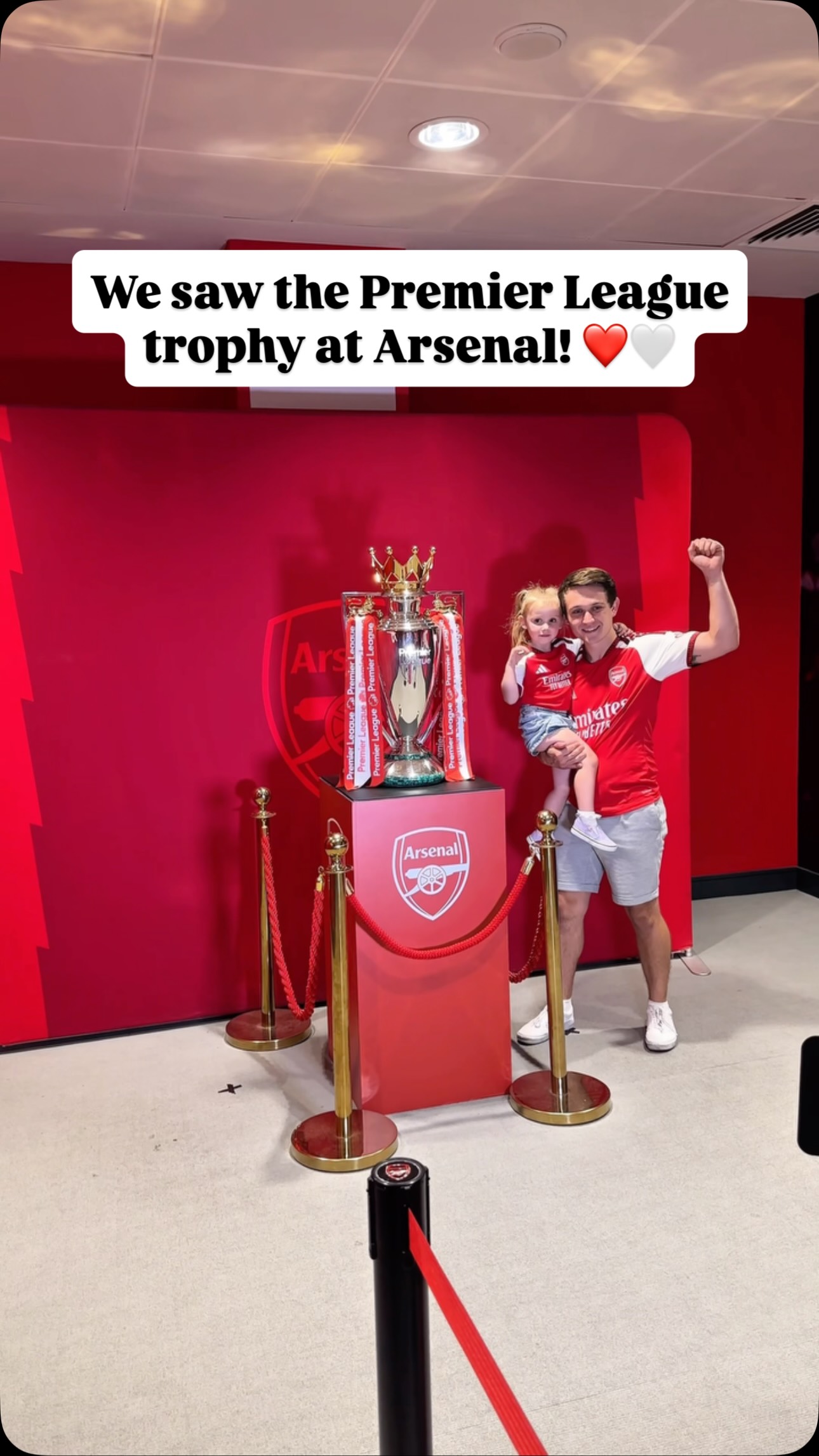 AD | Odegaard and co. done their part to win the Premier League trophy, and now it’s waiting for you at the home of the champions! 🏆

Book an Emirates Stadium tour today to see it for yourself, and don’t forget to grab yourself a photo with the trophy at the end of your experience! 

Tickets available to purchase on Arsenal Direct!