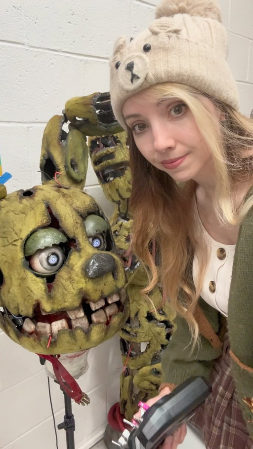 My best Fnaf costume yet? #fnaf #springtrap