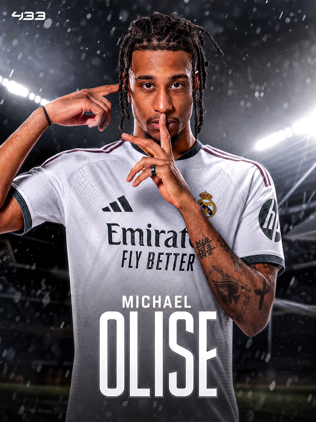 🚨 𝐁𝐑𝐄𝐀𝐊𝐈𝐍𝐆: Real Madrid will 𝐎𝐍𝐋𝐘 pursue Michael Olise if he 𝐏𝐔𝐁𝐋𝐈𝐂𝐋𝐘 expresses his desire to join the club and Bayern agree to sell him, reports the well-informed @aranchamobile 🗞️

The relationship between Bayern and Real Madrid is excellent and very important to Florentino Pérez. 🤝

That's why Real Madrid are not making any approach to sign him at this stage. Olise would first have to make it clear publicly that he wants to join Real Madrid.

For Real Madrid to sign the Frenchman, another player worth more than €150 million would first have to leave the club. 👋