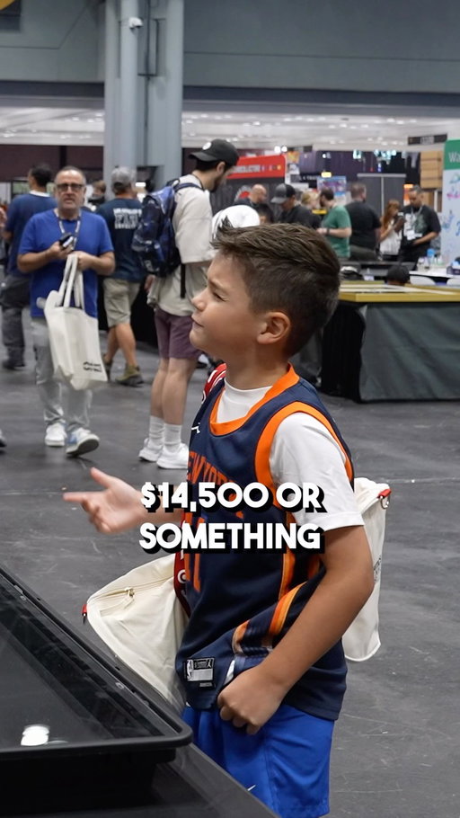$15,000 Sports Card Negotiation for HUGE MANGA with 10 YEAR OLD COLLECTOR 😳
