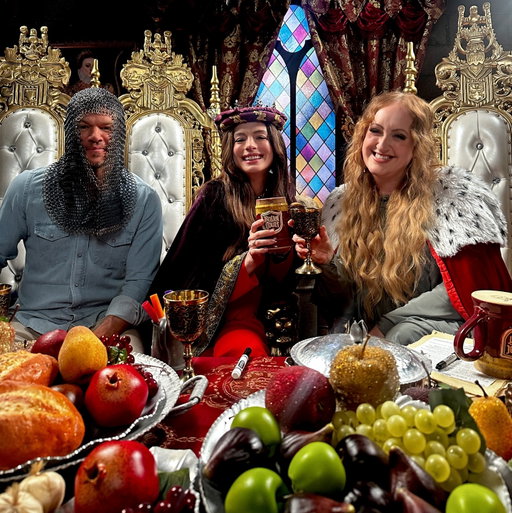 THE REALM WELCOMES LORD MATT DAMON AND LADY ANNE HATHAWAY TO THE ROYAL COURT 🏰🐉⚔️

?????????WHAT ARE WE EVEN TALKING ABOUT!!!!!!!!! These 2 people are incredibly important to my family lore, my sister and I memorized princess diaries & Ella enchanted and I had a poster of Oceans Eleven & Bourne Identity on my wall in my Hollywood themed bedroom as a teenager. It is truly a career highlight to have held court with 2 absolute legends of the silver screen I’m PINCHING MYSWLF

Cannot believe that Jason Bourne and the Princess of Genovia have found their way to Broski Nation. Trust that my dad was the first person I called when this guest pitch came in. & Shoutout to Matt’s lovely daughters!!! You’re holding down Broski Nation’s Fort Damon!!! 🩷

FULL EPISODE OF ROYAL COURT WITH MATT DAMON AND @ANNEHATHAWAY OUT NOW ON @YOUTUBE! 

AND LET ME JUST SAY… i was lucky enough to go to an early screening of The Odyssey and truly it is the epic of all epics . PLEASE PLEASE PLEASE go see it on the biggest screen possible, as Lord Christopher Nolan intended. ⚔️