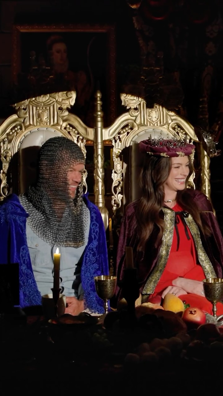 Lord Matt Damon and Lady @annehathaway took to @brittany_broski’s Royal Court to plead their case for the Odyssey…. and for a seat on Lady Brittany’s coveted council. 

Will Lord Matt’s pitch be enough to impress Lady Broski? Time shall tell… Full Odyssey episode OUT NOW on @youtube!

AND Christopher Nolan’s The Odyssey is in theaters NOW!!