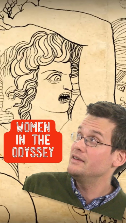 We need to talk about women in the Odyssey. ⁠
⁠
Learn more about Homer's epic with Crash Course Literature. John will teach you about the double standard in Greek culture, Odysseus as jerk/hero, ancient PTSD, and cycles of violence. (Link in bio!) ⁠
⁠
⁠
⁠
#odyssey #literature #greekmythology