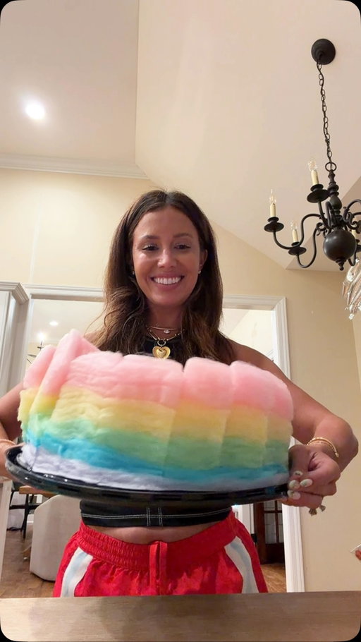cotton candy heaven cake anyone?!