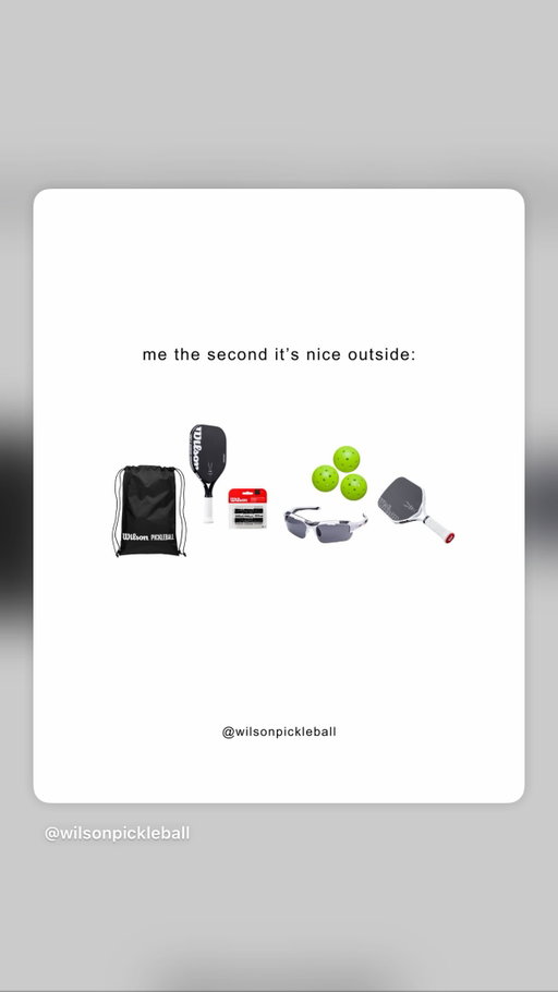 Story by wilsonpickleball on Jul 17, 2026